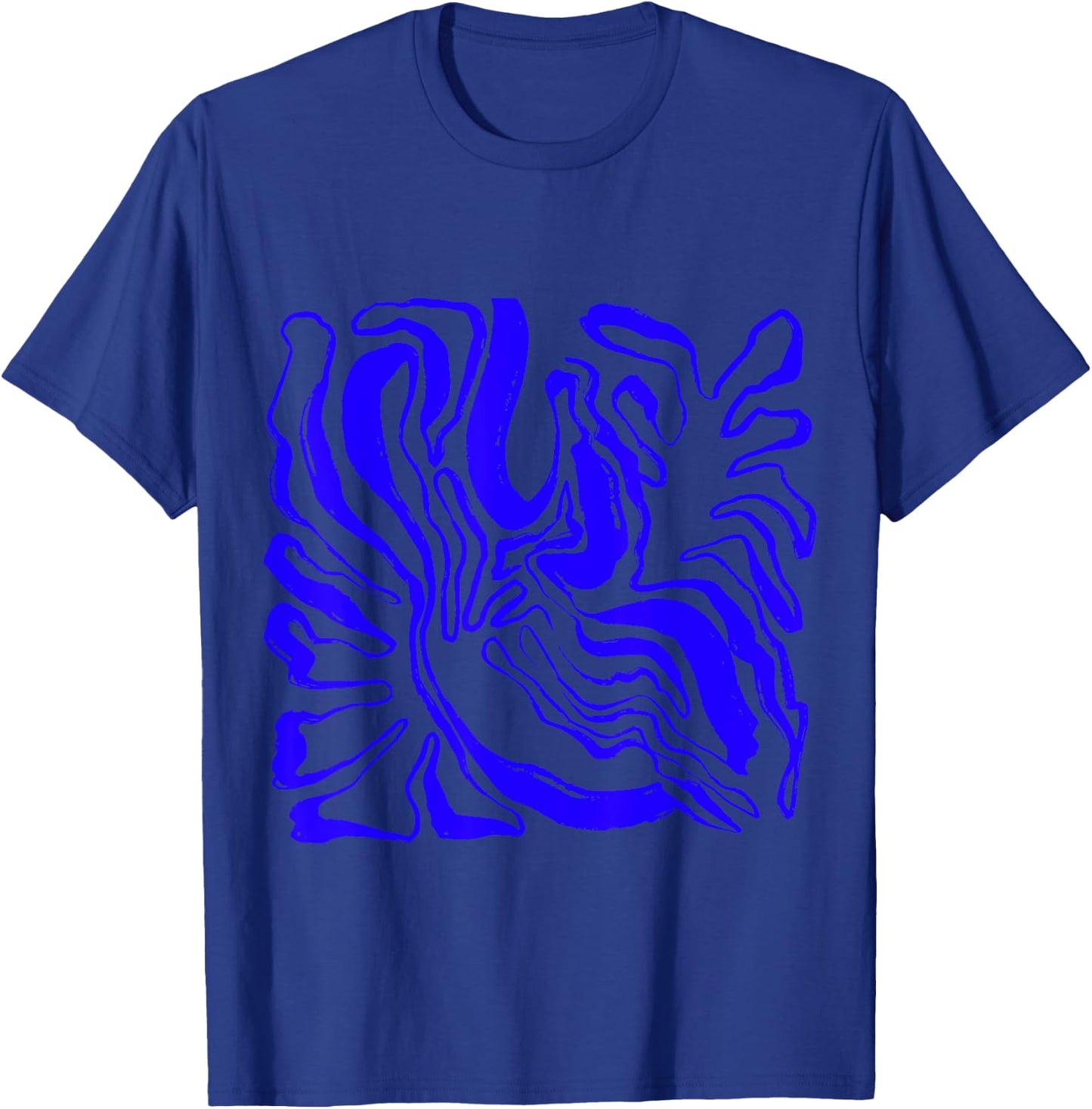 Matisse Artist Painting Aesthetic artificial flower Abstract T-Shirt - T-Shirt | Royal