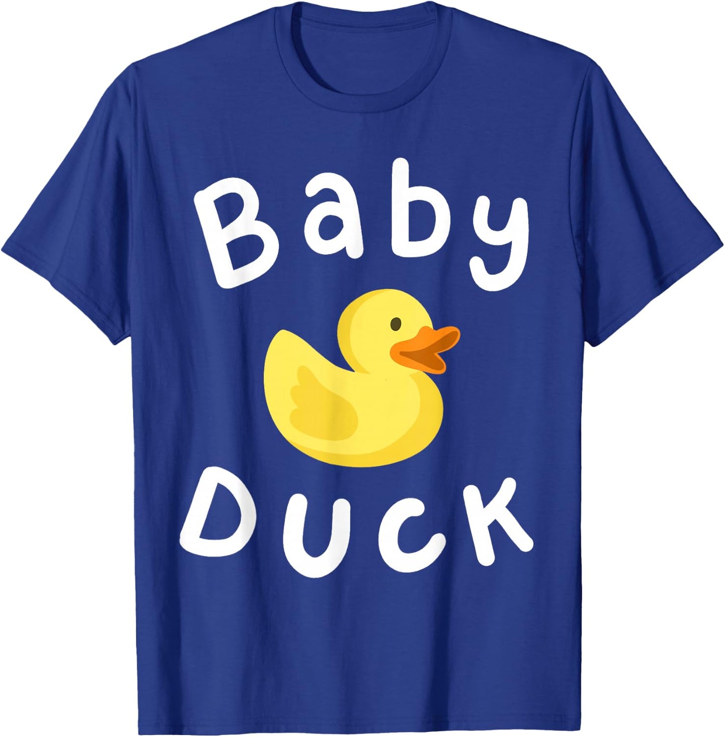 Baby Duck Birthday Rubber Duck Lover Family Matching Toddler T-Shirt - T-Shirt | Royal