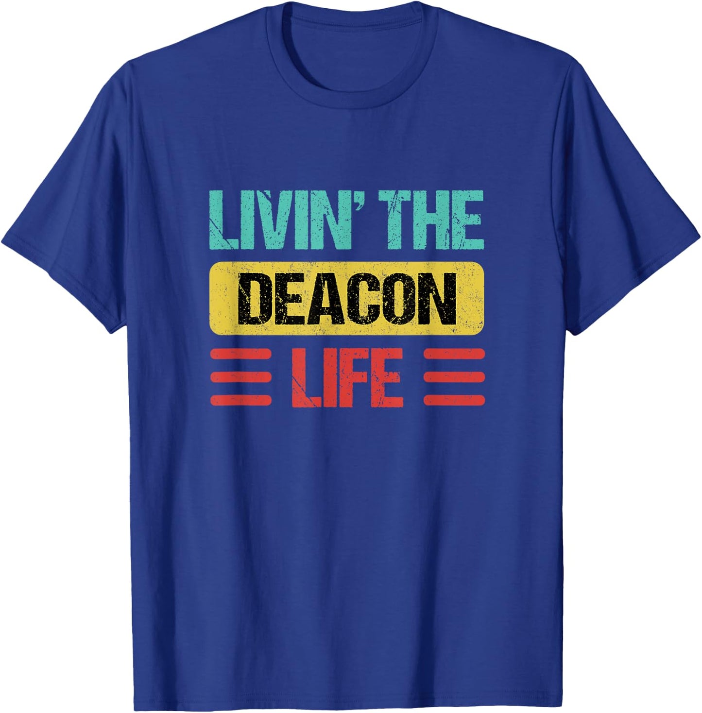 Deacon T-Shirt - T-Shirt | Royal