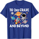 Back to Second Grade and Beyond Space First Day of School T-Shirt - T-Shirt | Royal