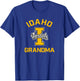 University of Idaho Vandals Arched Grandma T-Shirt - T-Shirt | Royal