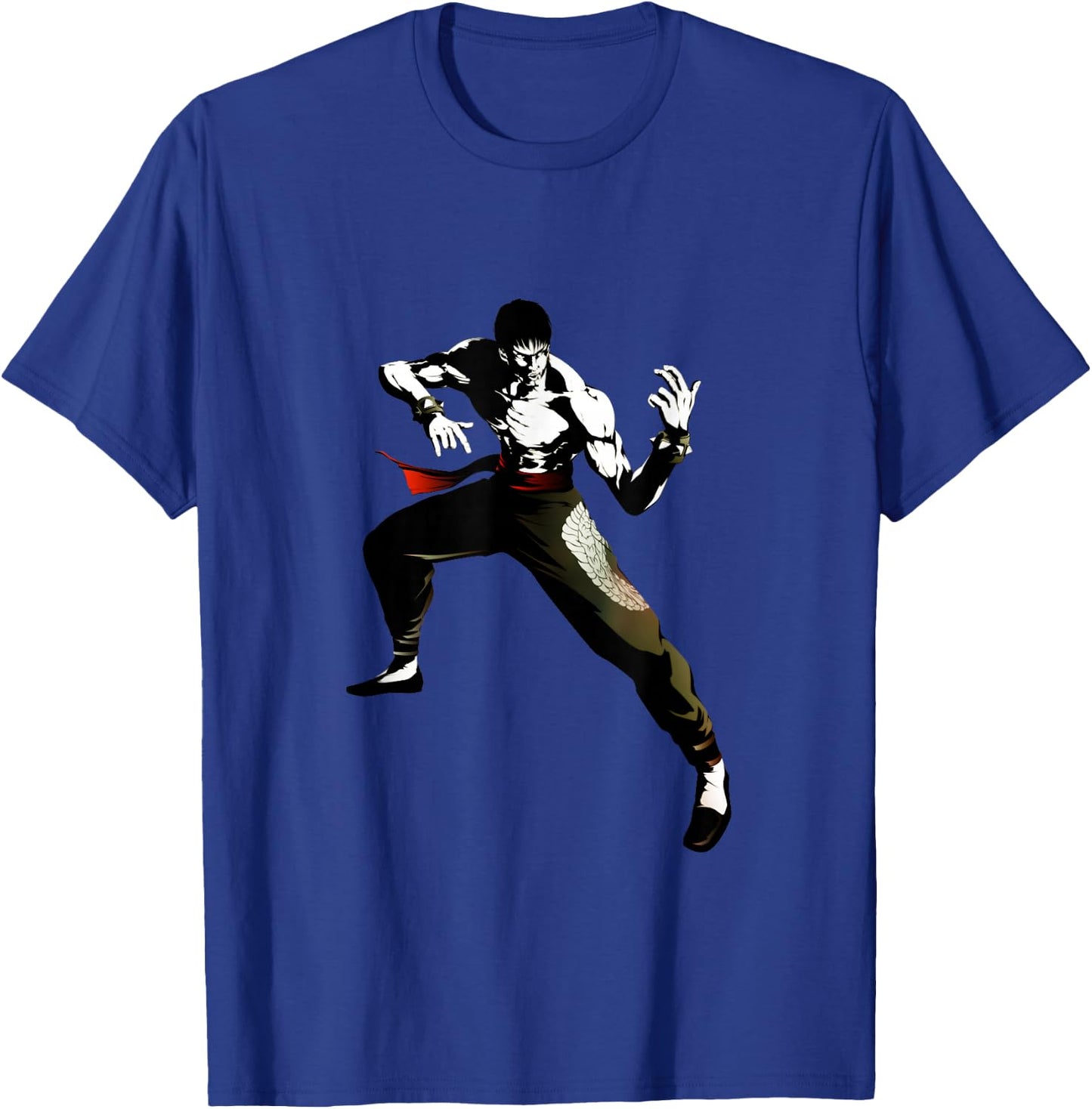 Tekken7 Law 001 T-Shirt - T-Shirt | Royal