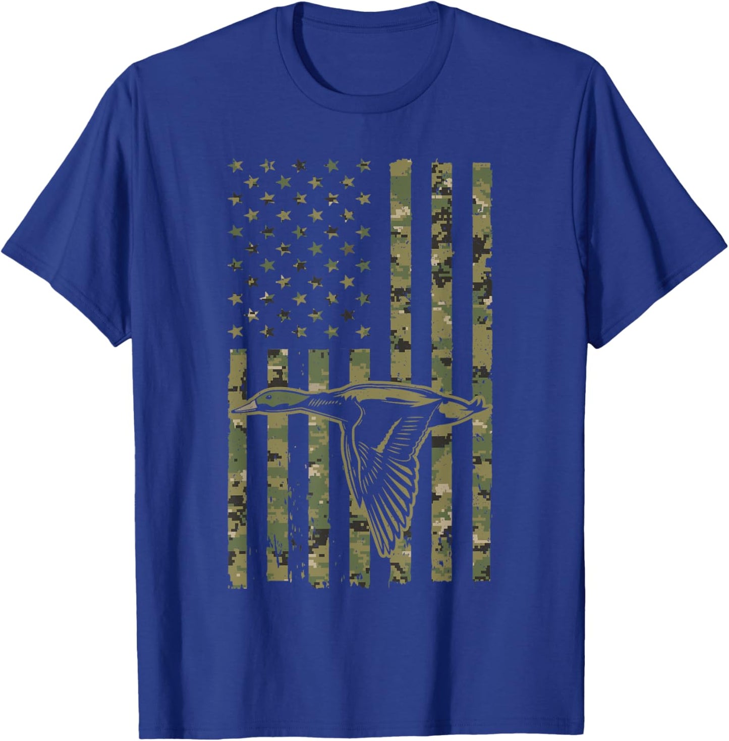 Cool Duck Hunting Design Women Wildlife Duck Hunter T-Shirt - T-Shirt | Royal