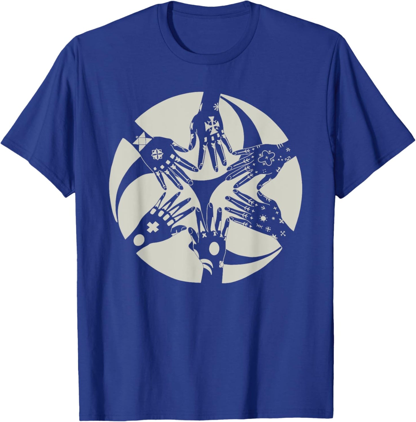 Okinawan Hajichi Traditional Bright Uchina Tattoo T-Shirt - T-Shirt | Royal