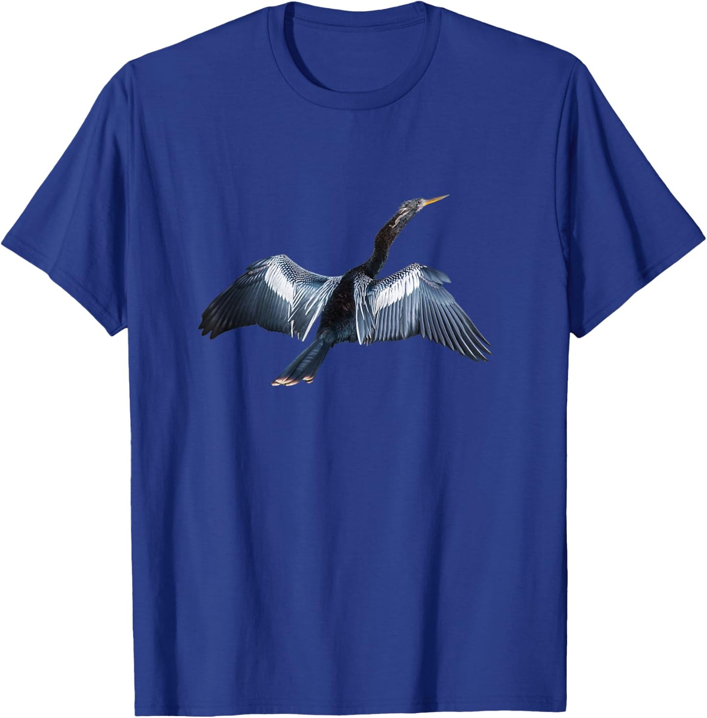 Anhinga Snake Bird Darter Bird Anhinga Cormorant T-Shirt - T-Shirt | Royal