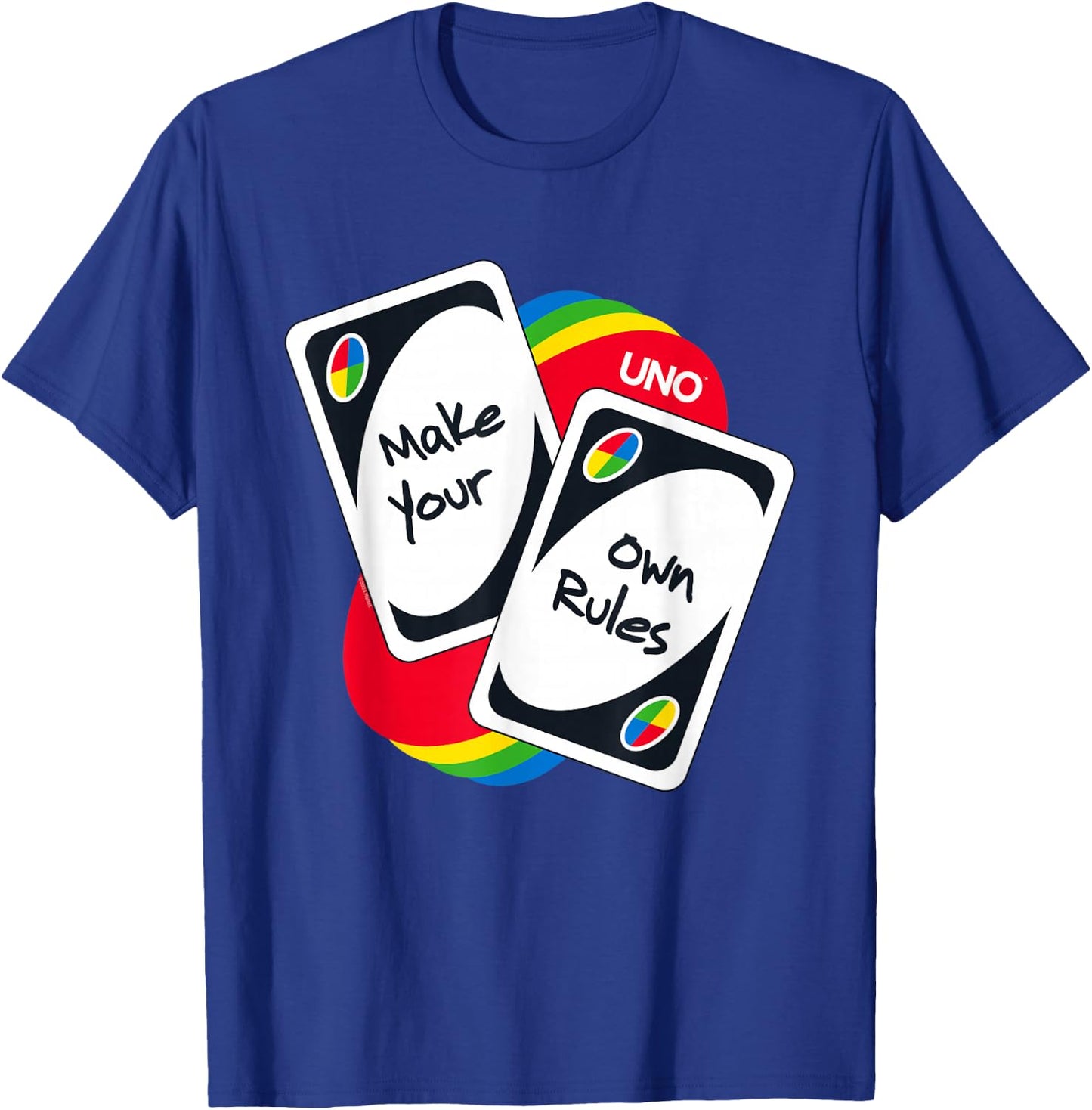UNO - Make Your Own Rules T-Shirt - T-Shirt | Royal