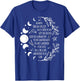 Always Throw Spilled Salt Over Your Left Shoulder Keep T-Shirt - T-Shirt | Royal