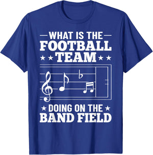 Music Teacher Marching Band Musician High School Bandmaster T-Shirt - T-Shirt | Royal