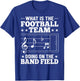 Music Teacher Marching Band Musician High School Bandmaster T-Shirt - T-Shirt | Royal