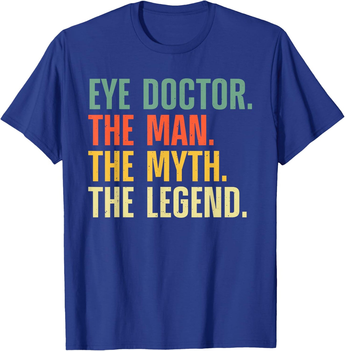 Cool Eye Doctor Art Dad Ophthalmologist Eye Surgeon T-Shirt - T-Shirt | Royal
