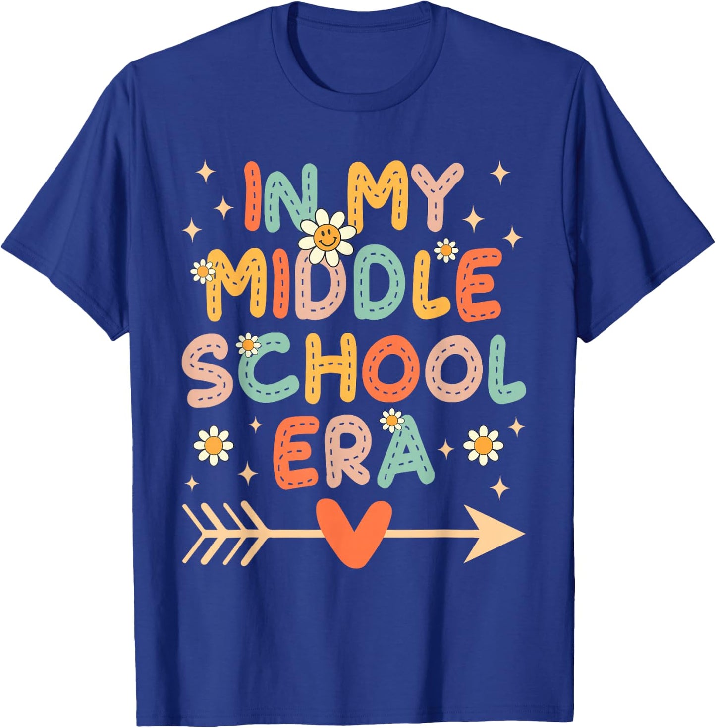 In My Middle School Era Back To School Outfits For Teache T-Shirt - T-Shirt | Royal