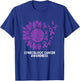 Gynecologic Cancer Awareness Gynecologic Cancer Sunflower T-Shirt - T-Shirt | Royal
