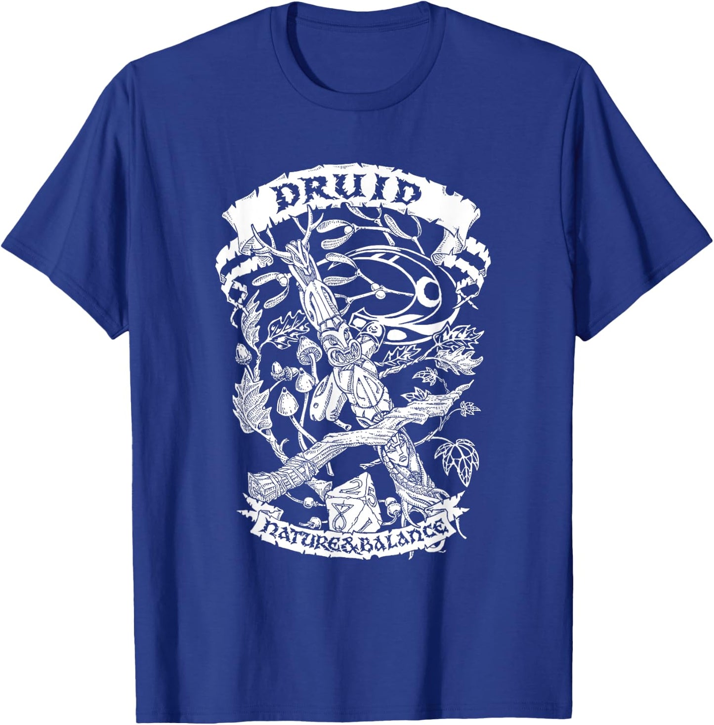 Fantasy RPG - Druid T-Shirt - T-Shirt | Royal