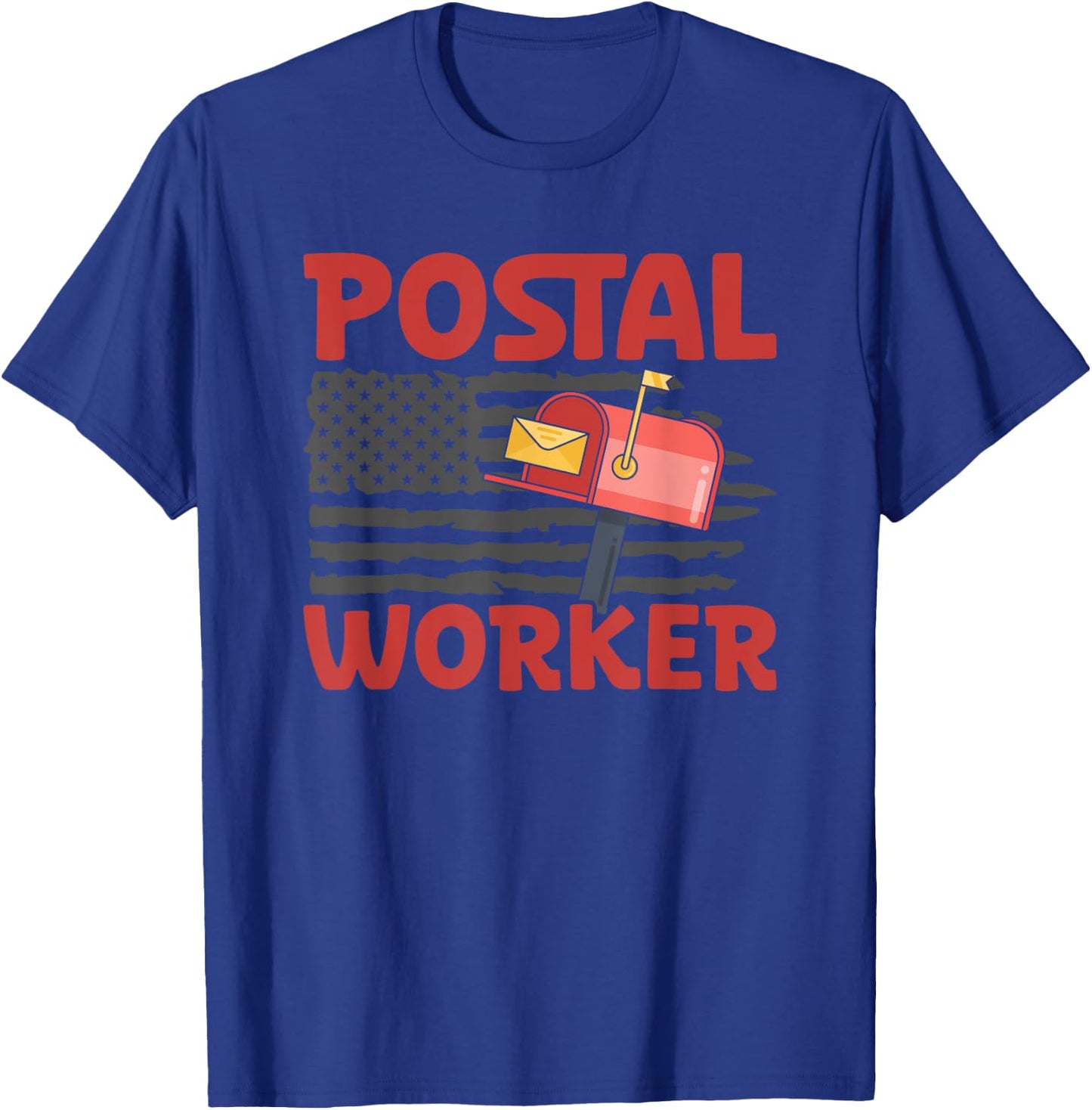 Postal Worker T-Shirt - T-Shirt | Royal