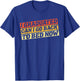 I Graduated Can I Go Back To Bed Now Vintage T-Shirt - T-Shirt | Royal