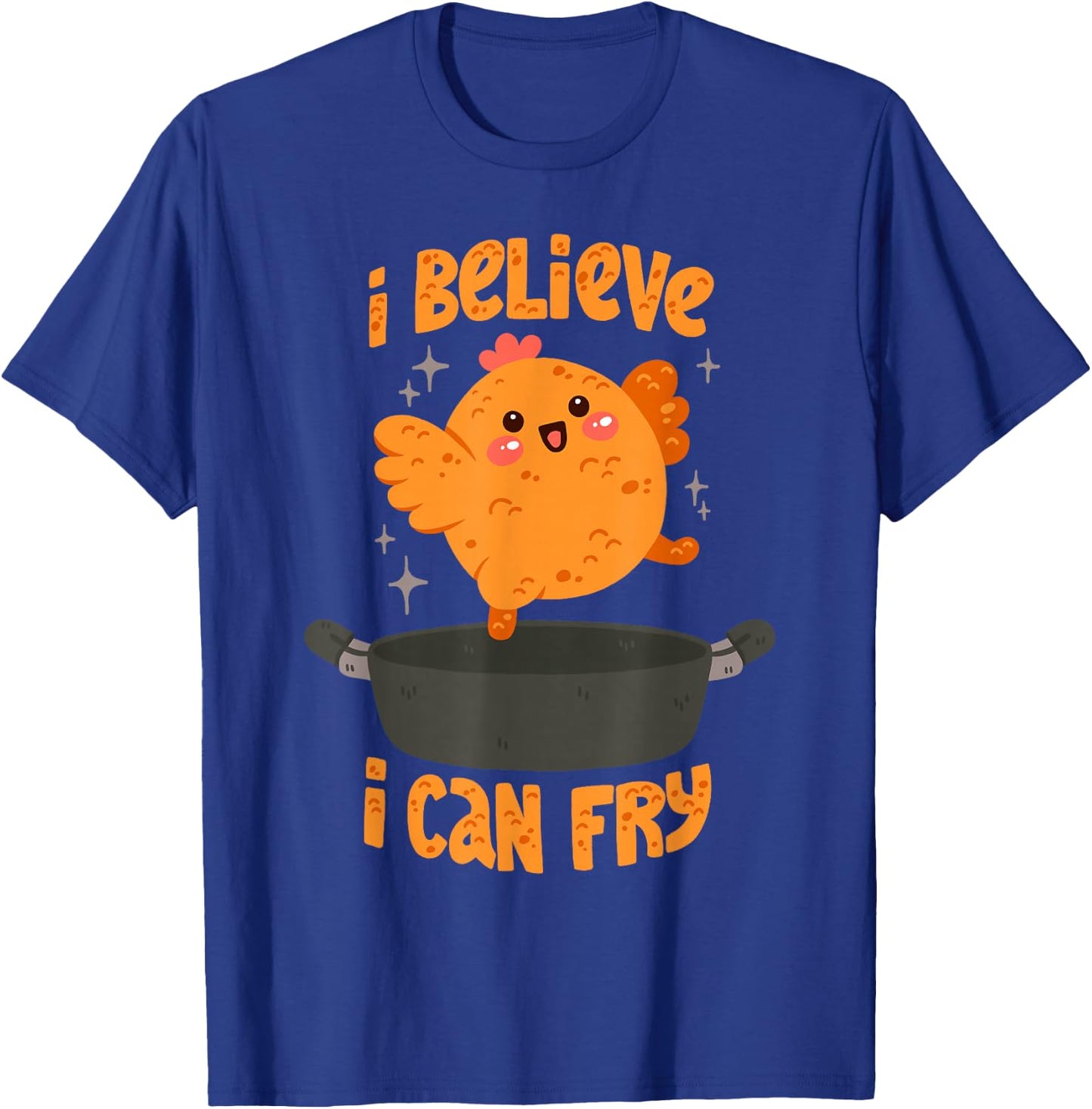 Fried Chicken Pun T-Shirt - T-Shirt | Royal