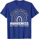 Acoustic Neuroma Awareness Rainbow We Fight Together T-Shirt - T-Shirt | Royal