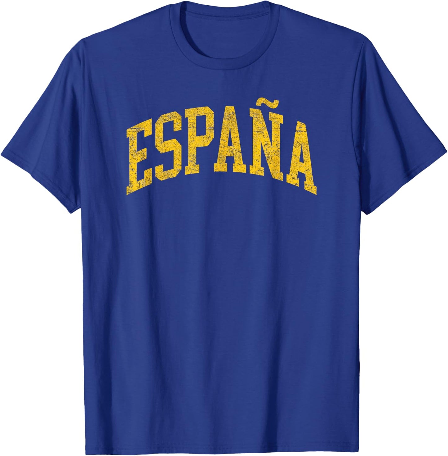 España Vintage Spain Flag Spanish Souvenir Espana T-Shirt - T-Shirt | Royal