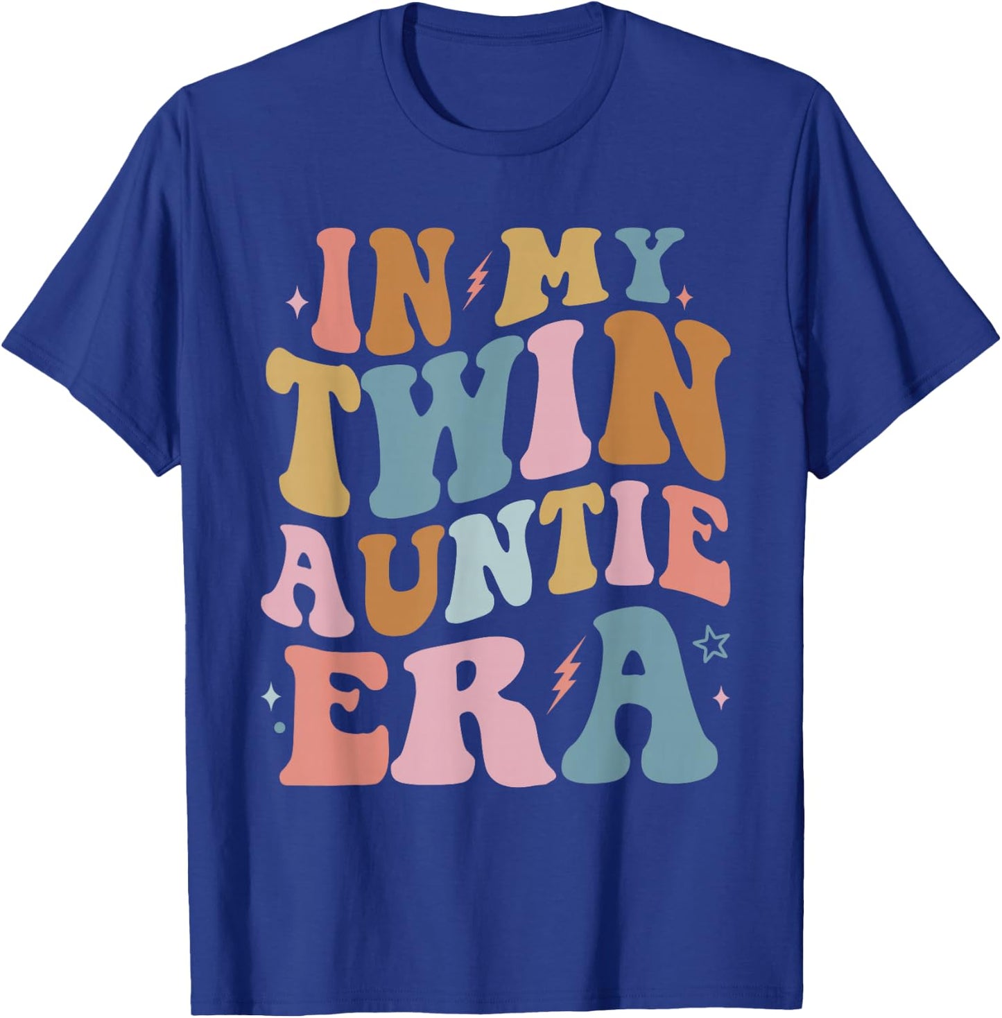 In My Twin Auntie Era Pregnancy Announcement T-Shirt - T-Shirt | Royal