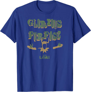 Marvel Loki Glorious Purpose T-Shirt - T-Shirt | Royal