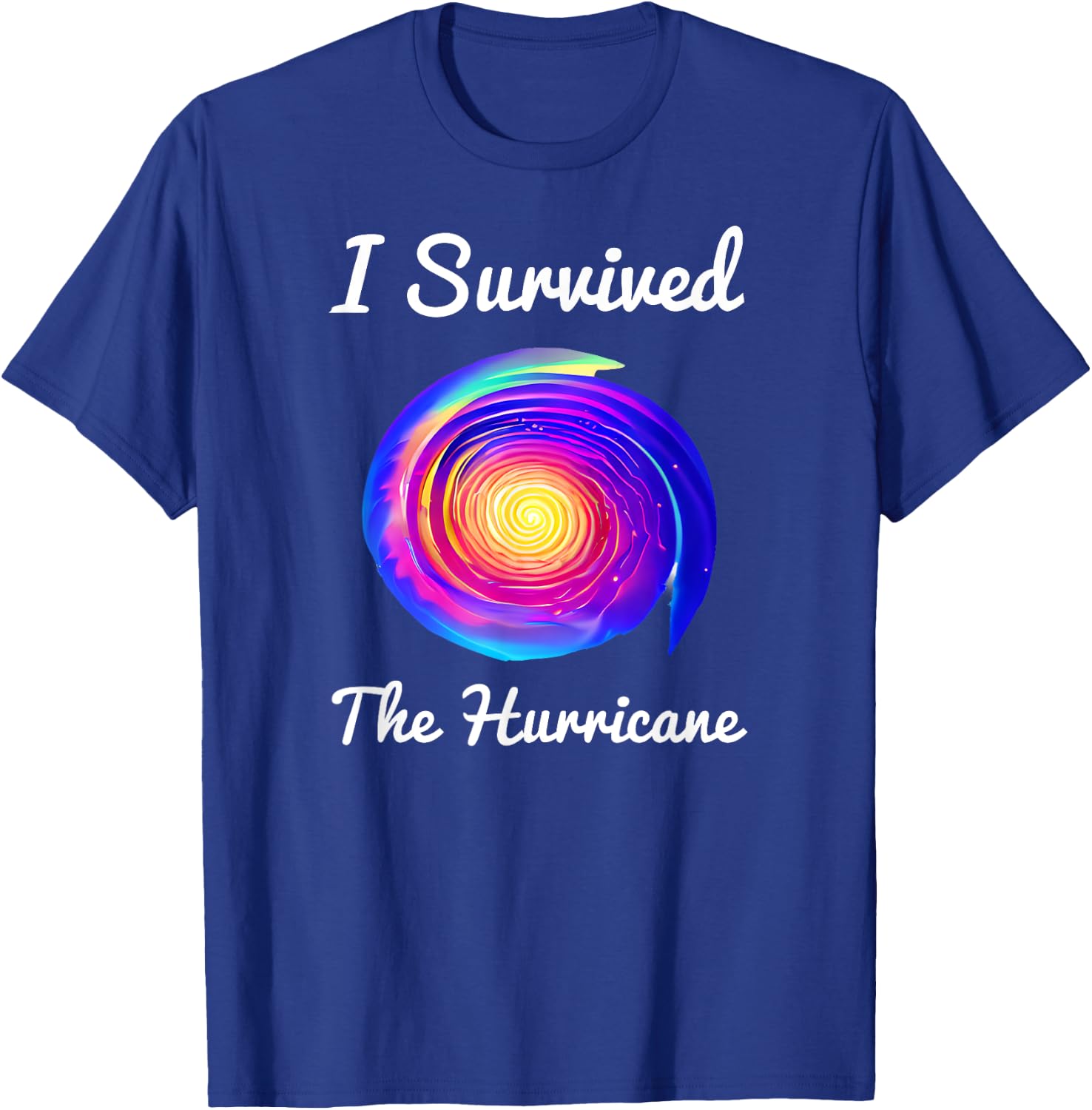 I Survived The Hurricane T-Shirt - T-Shirt | Royal