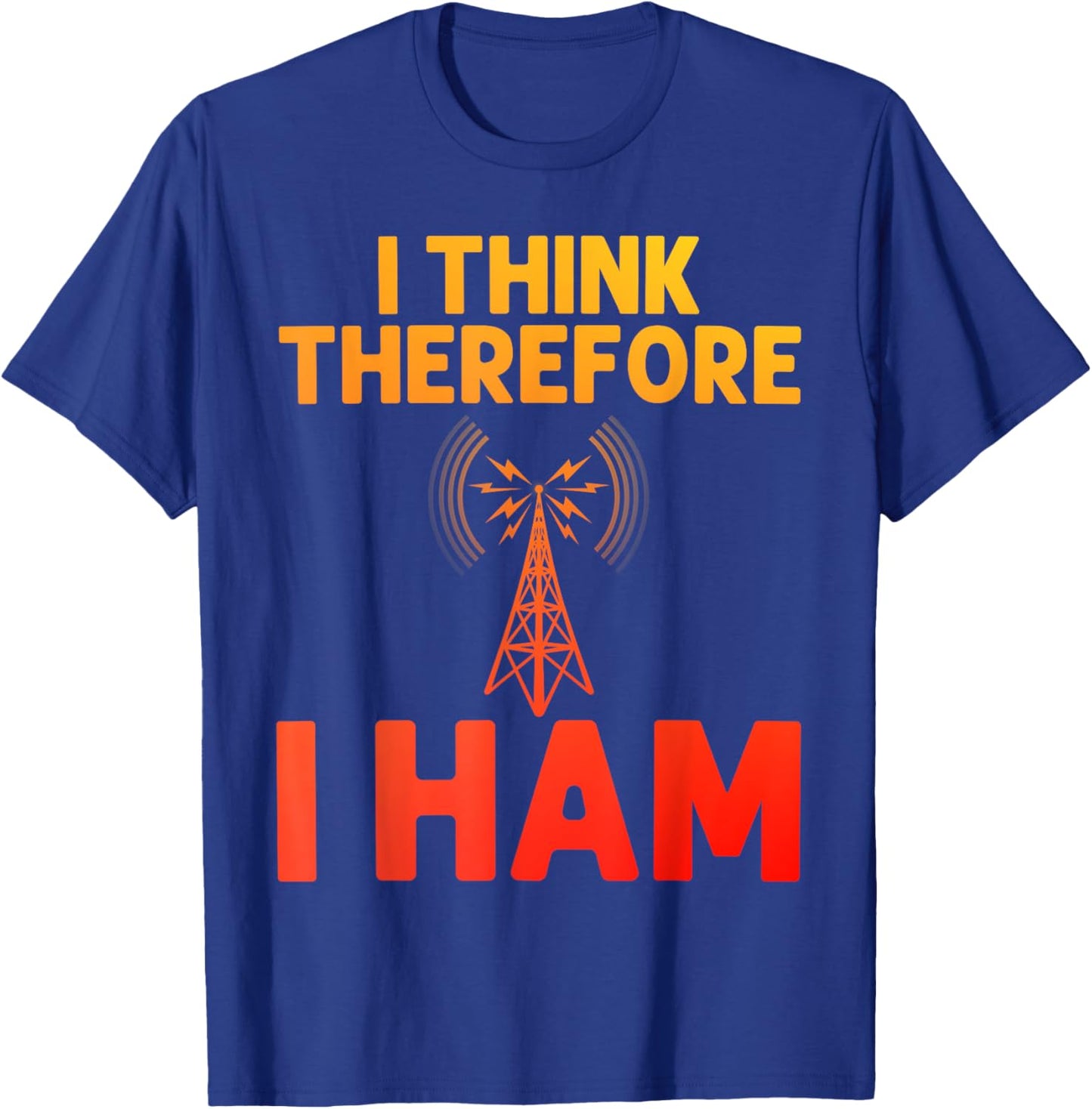 Cool Ham Radio Art Women Amateur Radio Ham Operator T-Shirt - T-Shirt | Royal