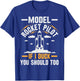 Model Rocket Scientist Design for a Model Rocket Expert T-Shirt - T-Shirt | Royal