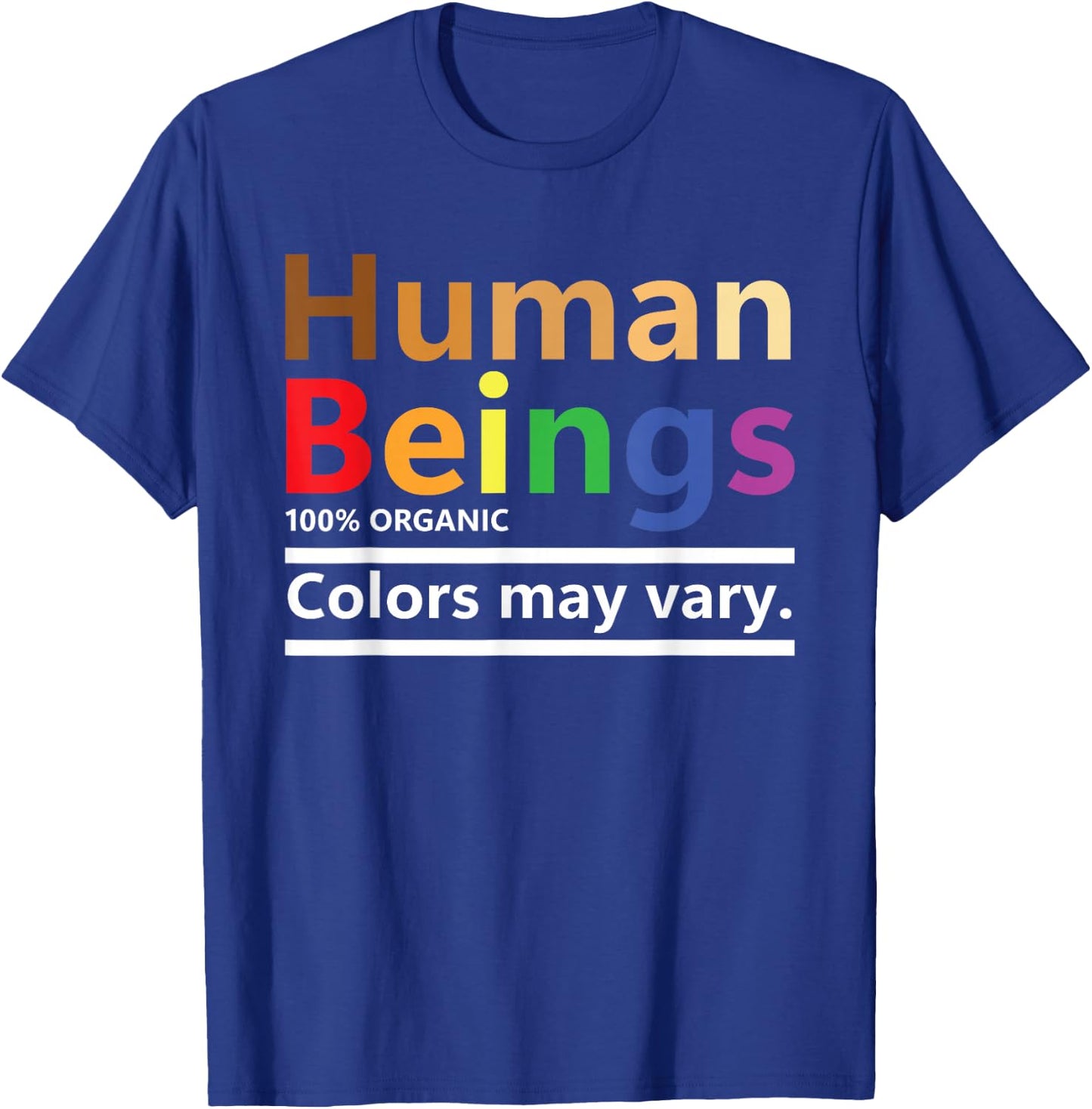 Human Being Definition Pride Rainbow Queer Gay CSD LGBTQ T-Shirt - T-Shirt | Royal