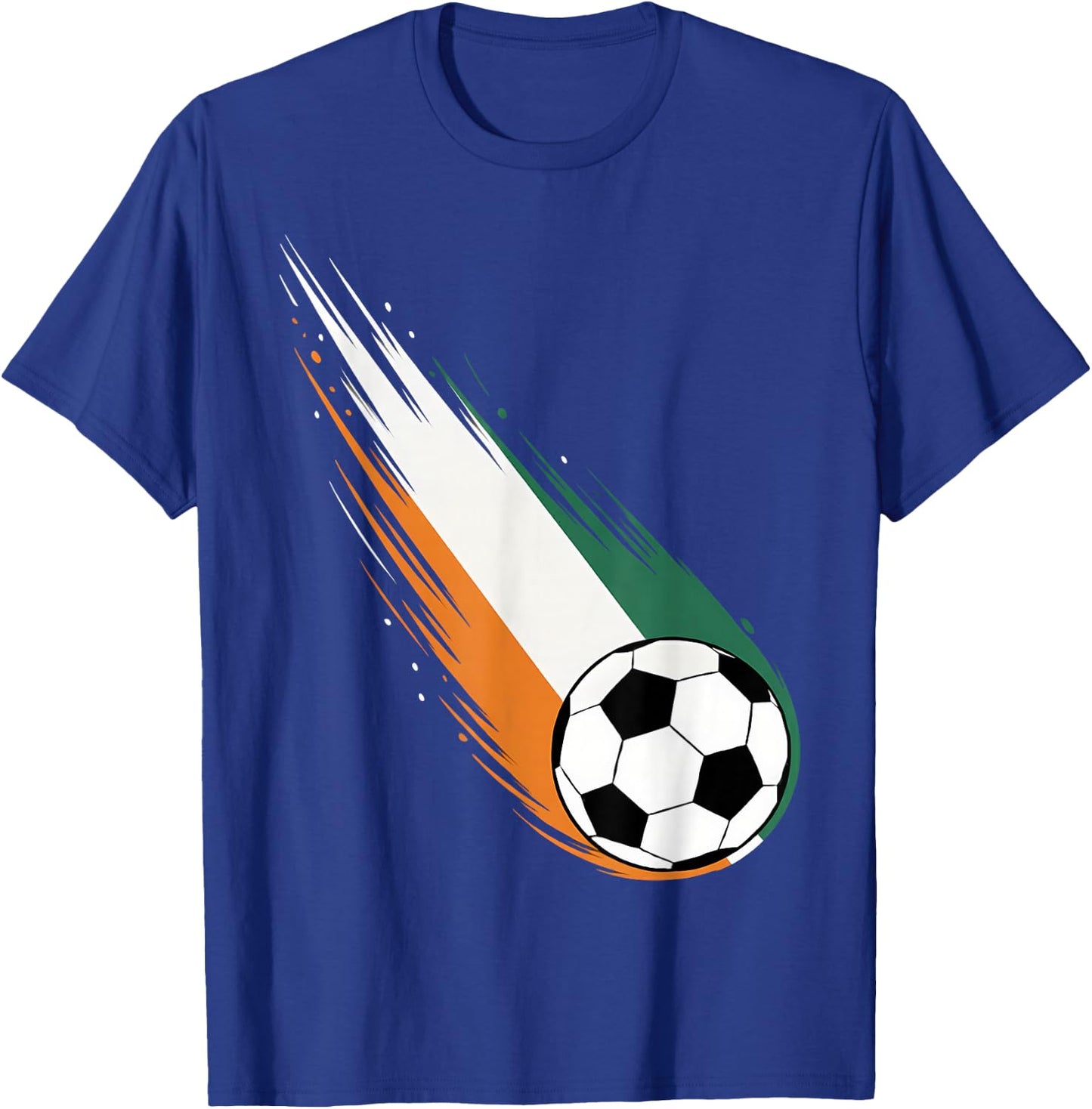Ivory Coast Flag Graphic Ivory Coast Pride Heritage T-Shirt - T-Shirt | Royal