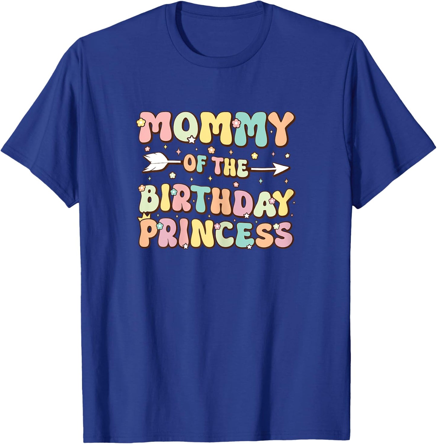 Mommy of the Birthday Princess Family Matching Birthday T-Shirt - T-Shirt | Royal