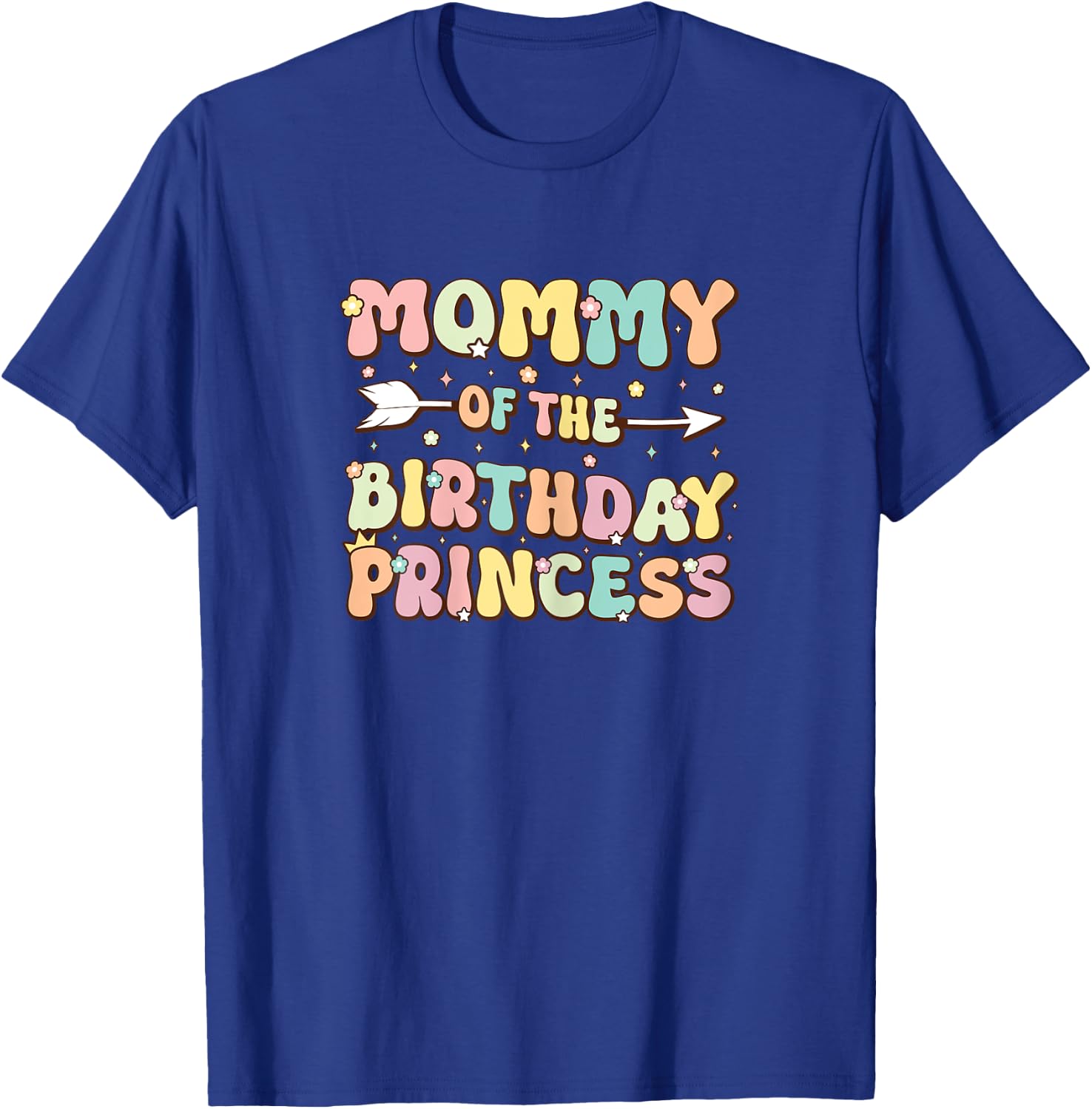 Mommy of the Birthday Princess Family Matching Birthday T-Shirt - T-Shirt | Royal