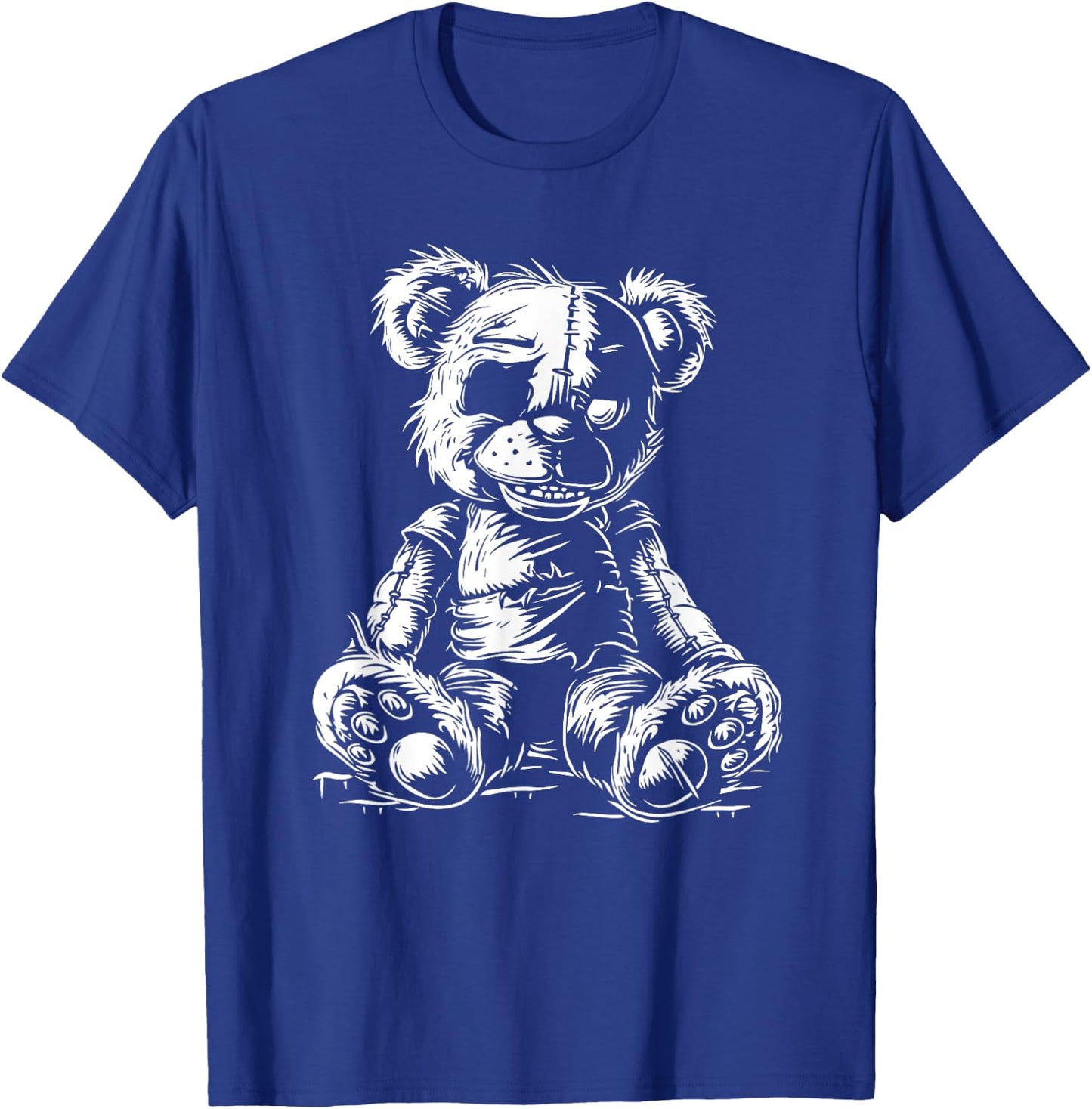 Horror Teddy Bear T-Shirt - T-Shirt | Royal