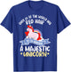 Only 2% Of The World Has Red Hair Unicorn Ginger Redhead T-Shirt - T-Shirt | Royal