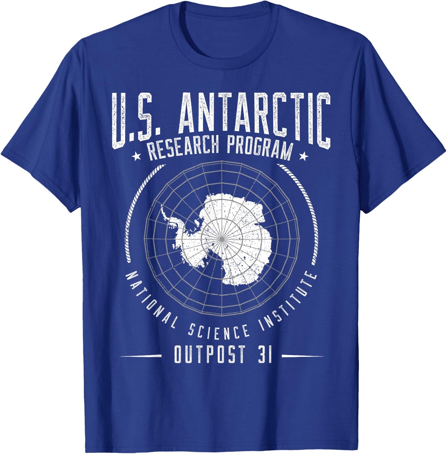 Antarctica - South Pole - Antarctic Circle Outpost 31 T-Shirt - T-Shirt | Royal