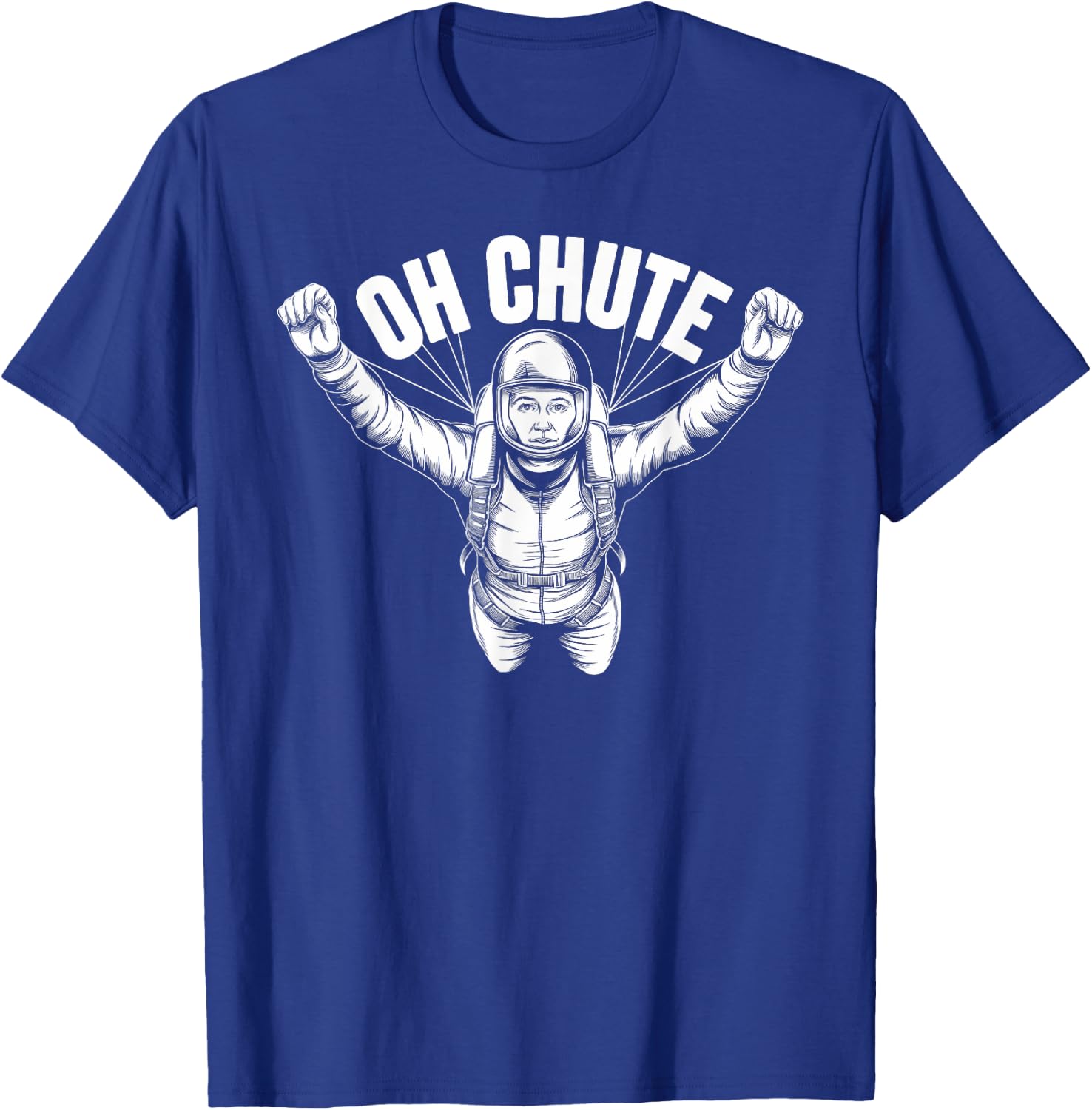Oh Chute T-Shirt - T-Shirt | Royal