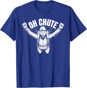 Oh Chute T-Shirt - T-Shirt | Royal
