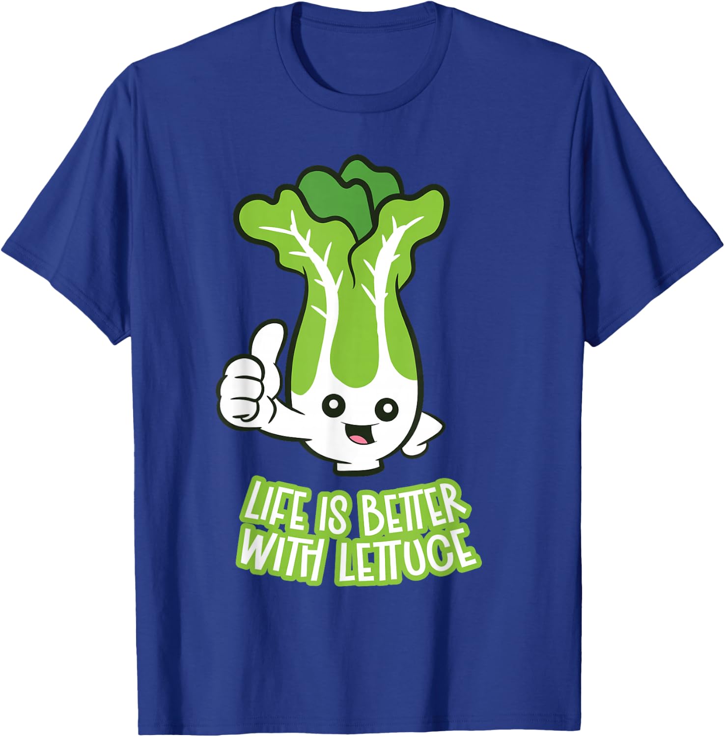 Life Is Better With Lettuce T-Shirt - T-Shirt | Royal