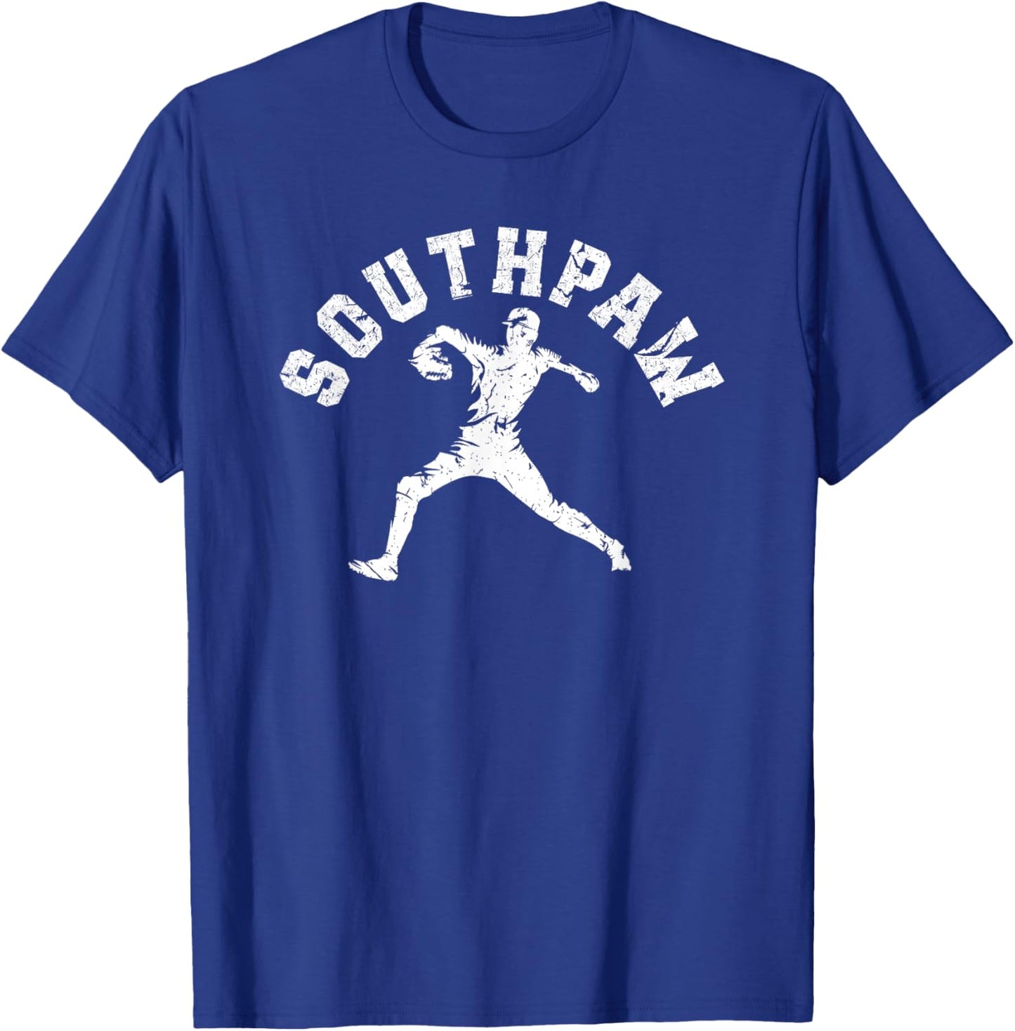 Southpaw Lefty Baseball Left Handed Pitcher T-Shirt - T-Shirt | Royal