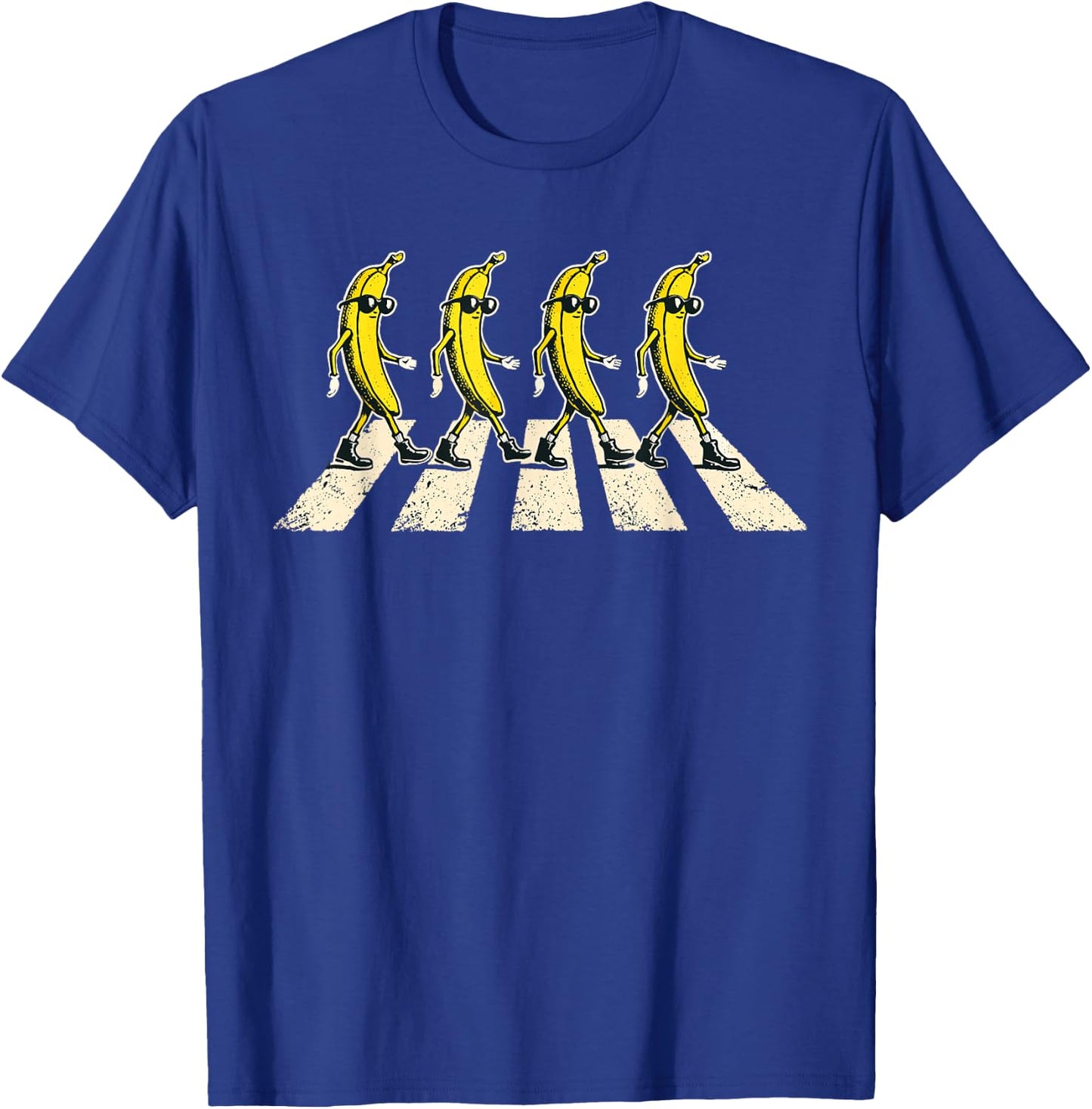 Retro Banana Novelty Men Women Kids Funny Banana T-Shirt - T-Shirt | Royal