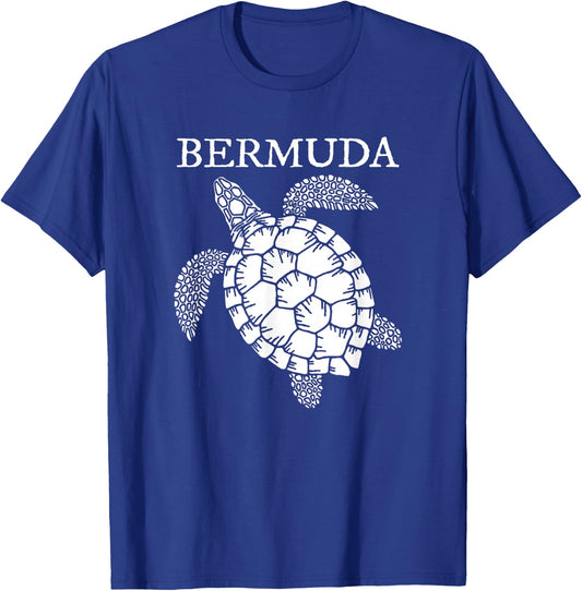 Bermuda Sea Turtle Girls Boys Toddler Souvenir T-Shirt - T-Shirt | Royal