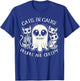 Cats Because People Are Creepy Shirt Cat Lovers Halloween Men Women Kids T-Shirt - T-Shirt | Royal