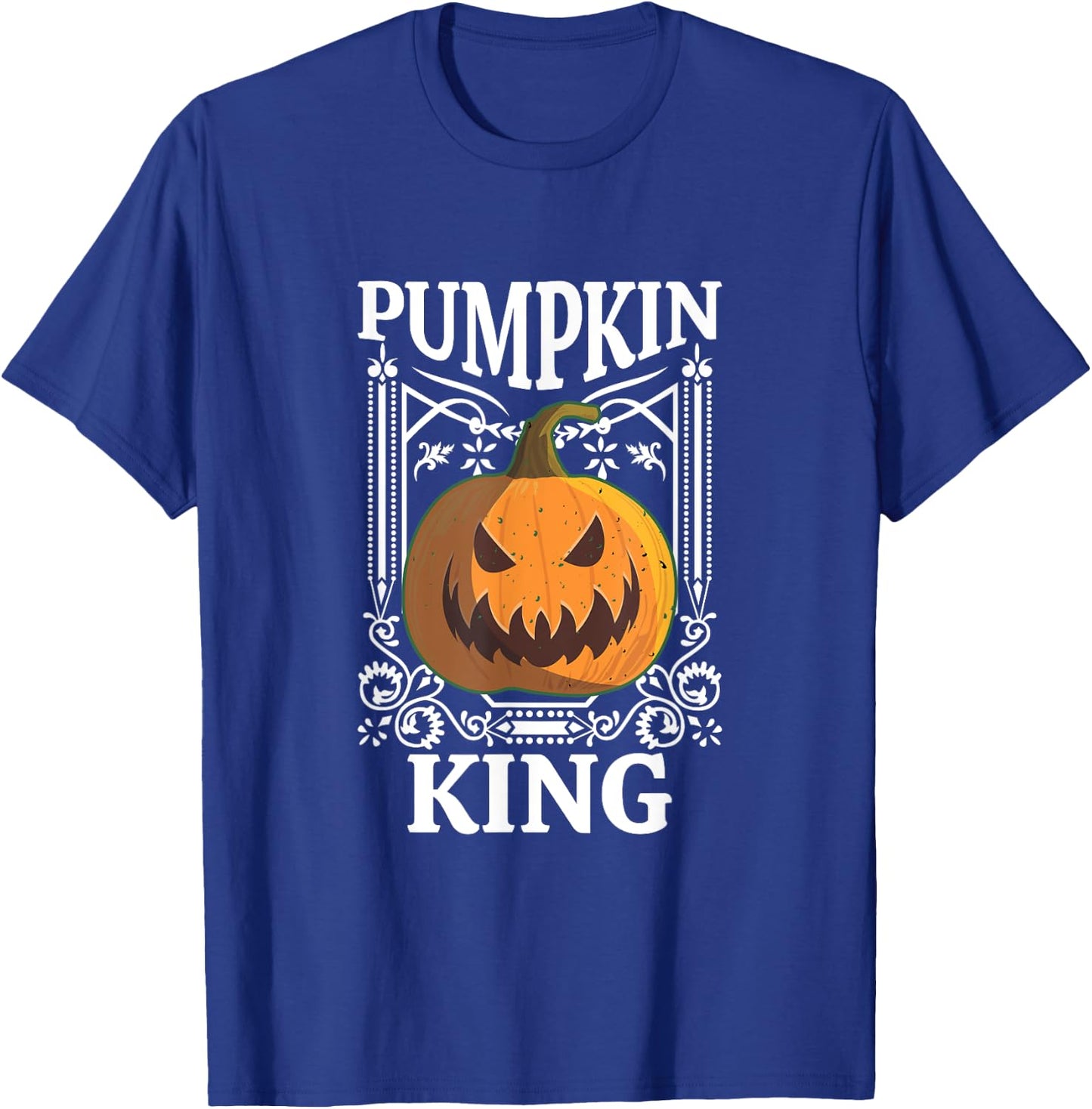 Halloween Pumpkin King Halloween Costume Trick Or Treat T-Shirt - T-Shirt | Royal