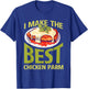 Italian Foodie Chicken Parm Lover Best Chicken Parm T-Shirt - T-Shirt | Royal