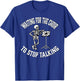 Choir Director Gift Members Funny Halloween Skeleton T-Shirt - T-Shirt | Royal