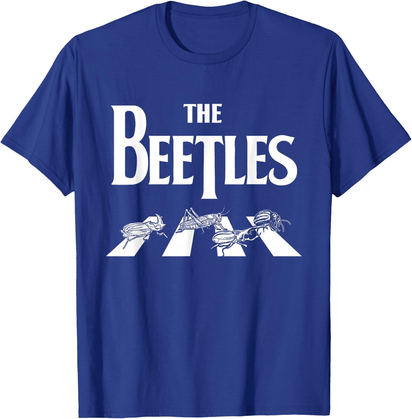 The Beetles - Entomology Insect Collector Bug Entomologist , Black, Small T-Shirt - T-Shirt | Royal