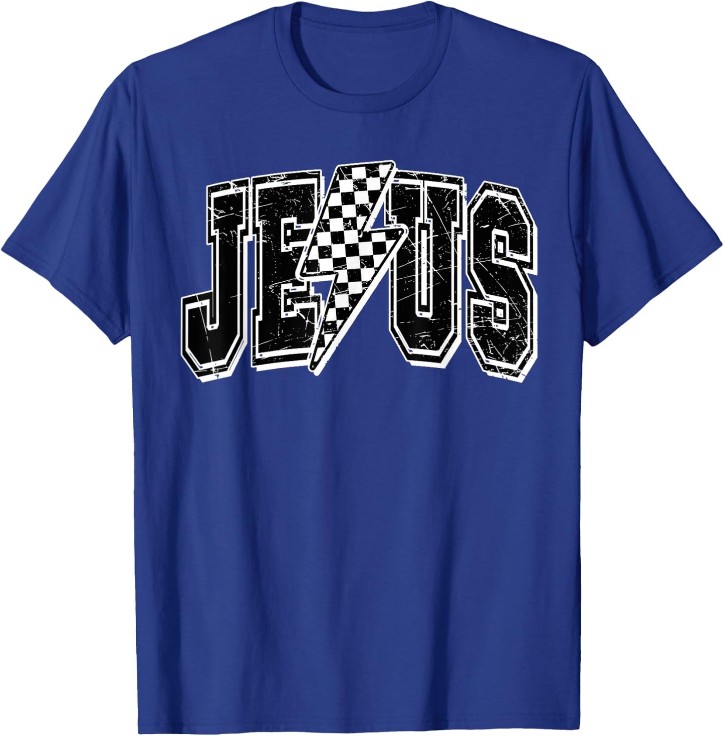 Funny Groovy Christian Faith Religious T-Shirt - T-Shirt | Royal