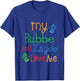 Kids Bubbe And Zayde Love Me Grandchild T-Shirt - T-Shirt | Royal