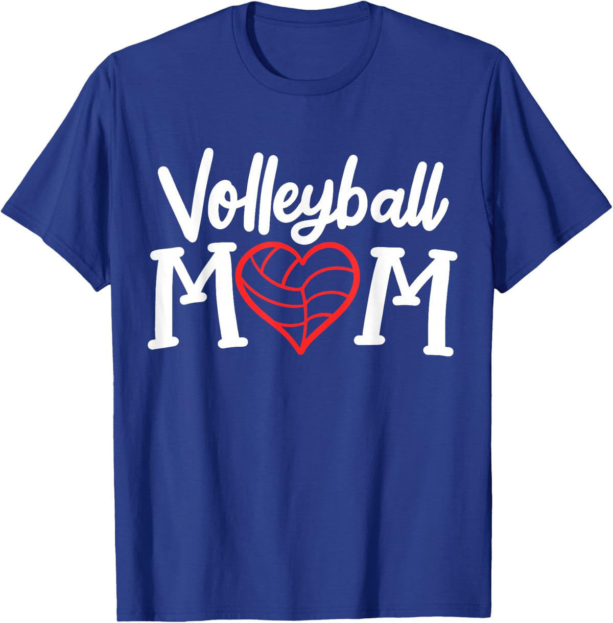 Volleyball Mom T-Shirt - T-Shirt | Royal