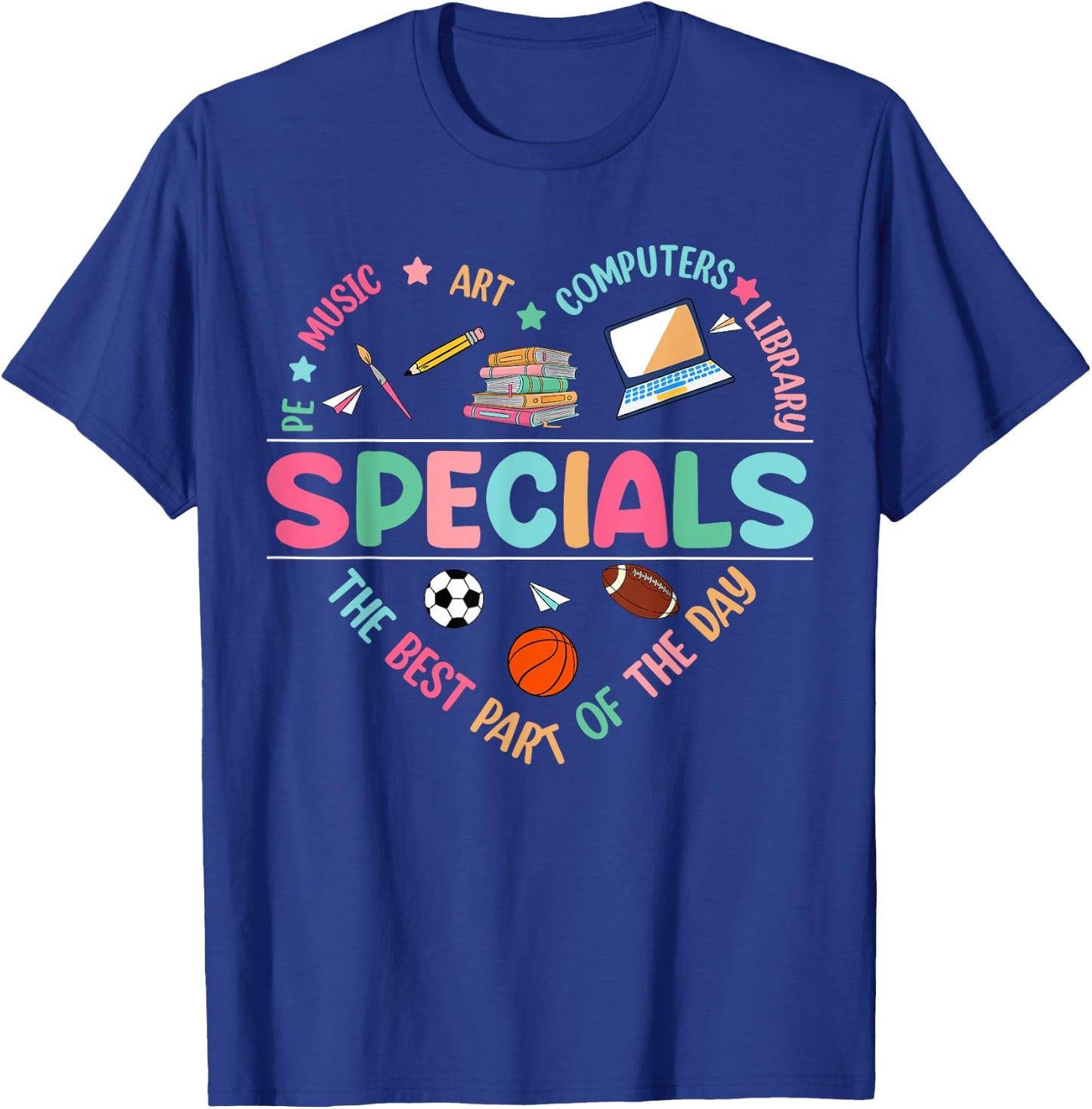 Specials The Best Part Of The Day T-Shirt - T-Shirt | Royal