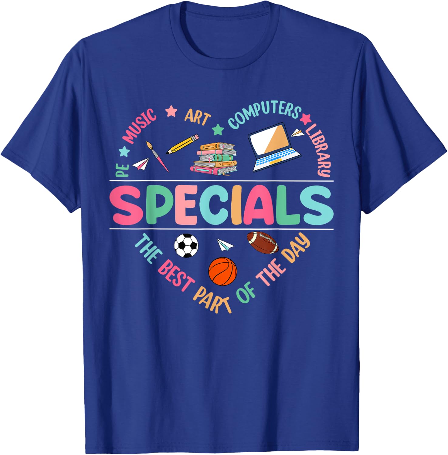 Specials The Best Part Of The Day T-Shirt - T-Shirt | Royal